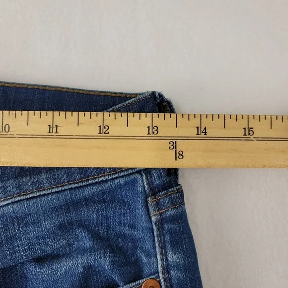 Madewell 9" High Riser Skinny Skinny Jeans Womens Size 27 Blue Stretch Denim - Picture 7 of 16